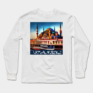 TURKEY, İSTANBUL,CİTY Long Sleeve T-Shirt